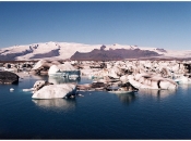 IJsbergenmeer Jökulsárlón in Zuidoost-IJsland