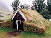 Núpsstaður, turfkerkje uit de 17de eeuw