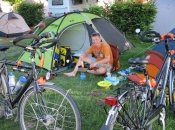 Op de camping in Friedrichshafen