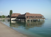 Oud badhuis langs de Bodensee