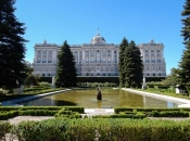 Achterkant Palacio Real de Madrid