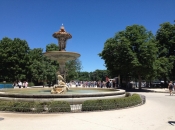 Fontein in Parque del Buen Retiro