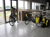 Fietsen klaarmaken op Biarritz Airport