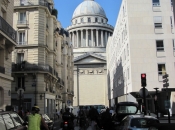 Aankomst in Parijs bij Pantheon