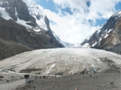 panorama athabasca glacier