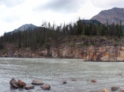 panorama athabasca river