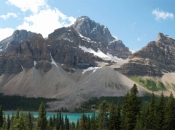 panorama icefields parkway