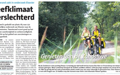 In de krant