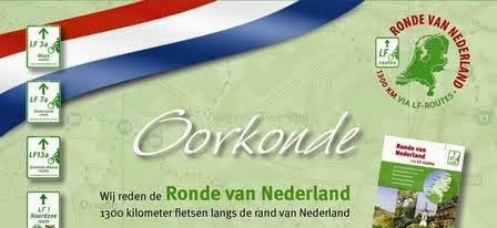 Oorkonde Ronde van Nederland