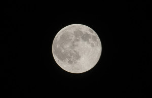 Volle Maan, 300mm, ISO100, F16, 1/20s