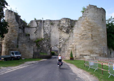 Poort bij Coucy-le-Chateau