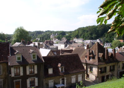 Uitzicht op Pierrefonds