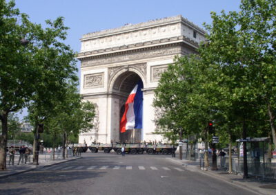 Arc de Triomph op 14 juli