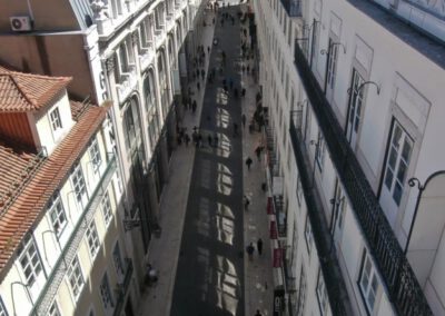 Uitzicht vanaf Elevador de Santa Justa