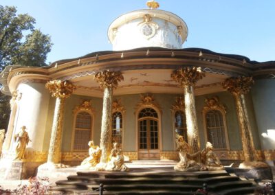 Theehuis bij Schloss Sans Souci