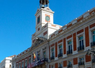 Oude postkantoor op Puerto del Sol