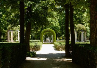 Tuinen van Palacio Royal in Aranjuez