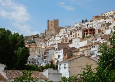 Uitzicht op Alcalá del Júcar