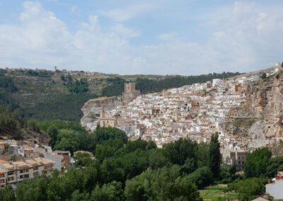 Uitzicht op Alcalá del Júcar