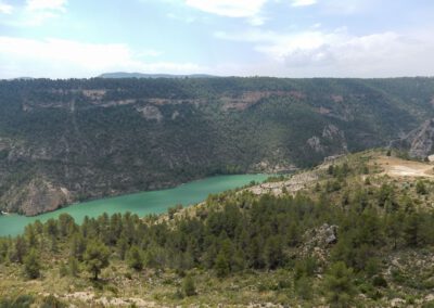 Langs de rivier de “Rio Júcar”