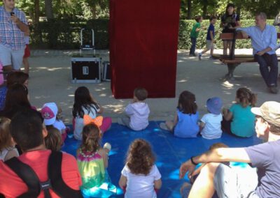 Poppenkast in Parque del Buen Retiro