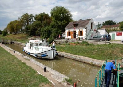 Sluis/restaurantje waar we gegeten hebben