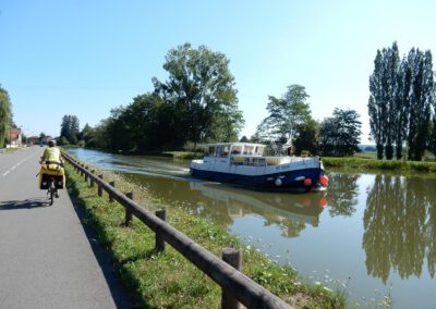 Langs het Canal du Centre