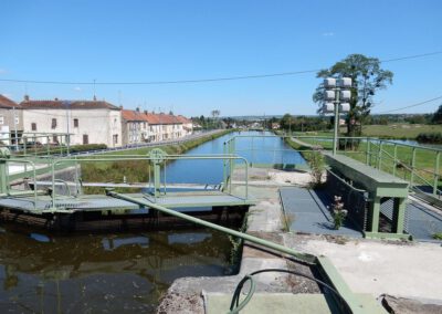 Sluisje aan het Canal du Centre