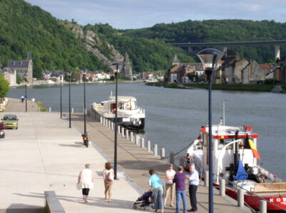 Uitzicht vanaf terras Ibis hotel