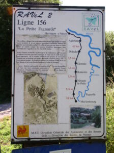 Route Ravel2 vanaf Dinant