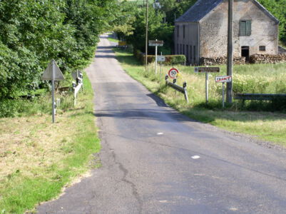 Grens met België en Frankrijk