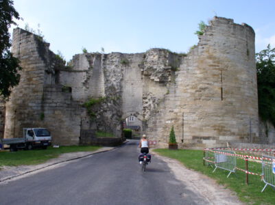 Poort bij Coucy-le-Chateau