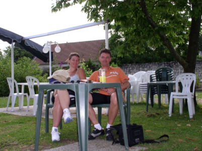 Pauze in Coucy-le-Chateau