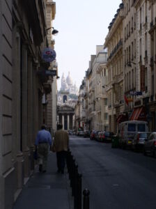 Uitzicht op Montmartre
