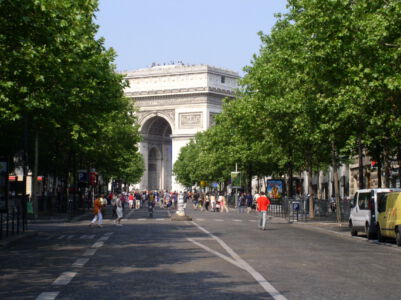 Arc de Triomph op 14 juli