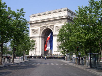 Arc de Triomph op 14 juli
