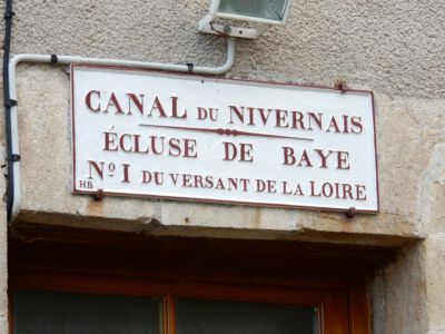 Sluis nummer 1 richting de Loire