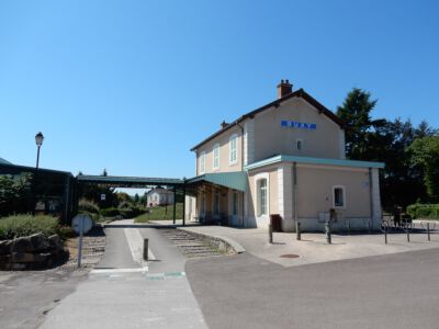 Oud verbouwd stationnetje