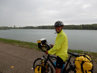 Blijven lachen ondanks de regen